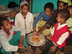 Image of Hulagerish, a single mother struggling to put food on the table because of rising gas prices