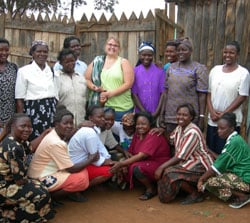 Image of Duciaume with a group from Kenya