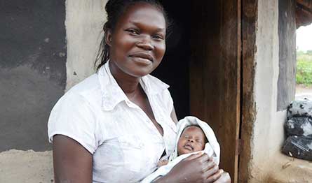 jackie holding child